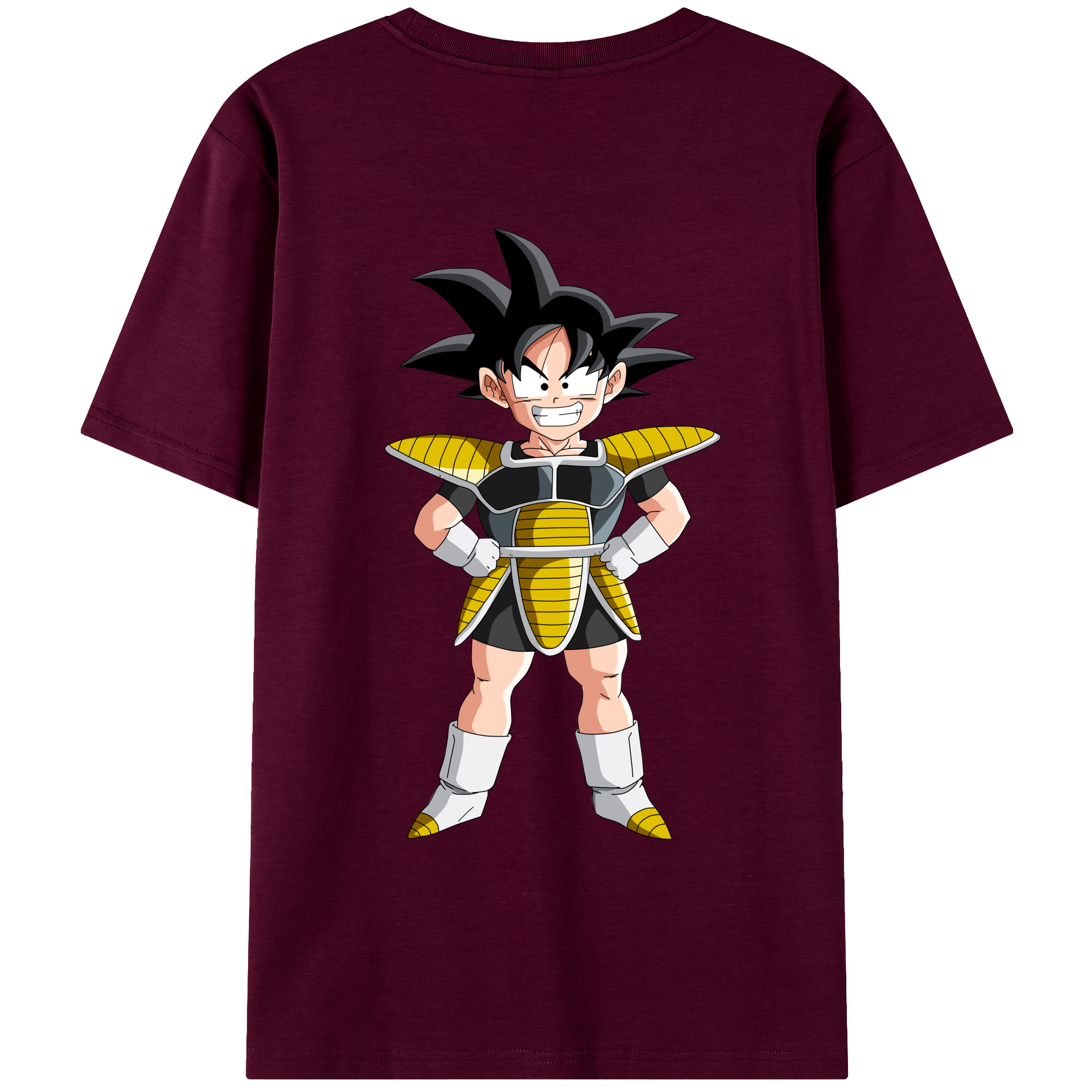 （画像用） ドラゴンボール 孫悟空（そん ごくう）Son Goku カカロット DRAGON BALL Kakarotto レディース半袖Tシャツ(バックプリント)